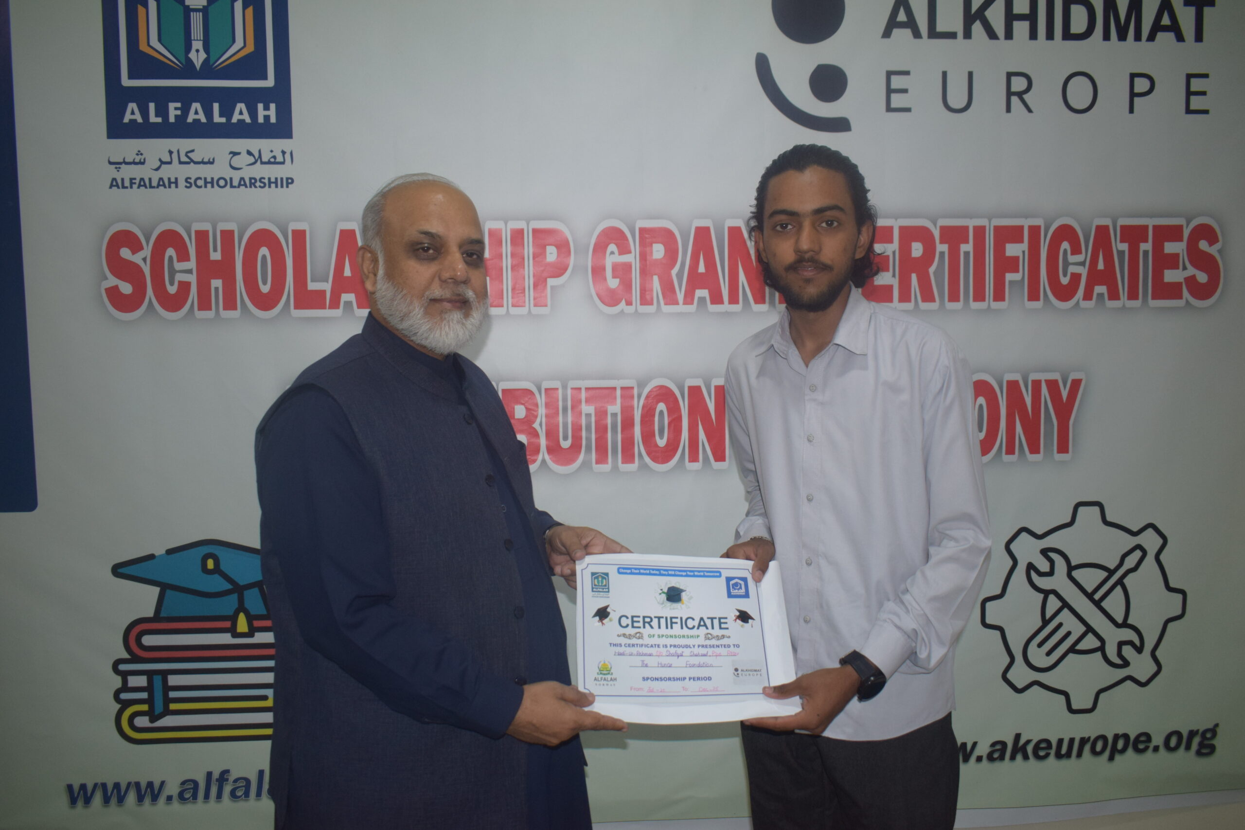 Scholarship Grant Certificates Distribution